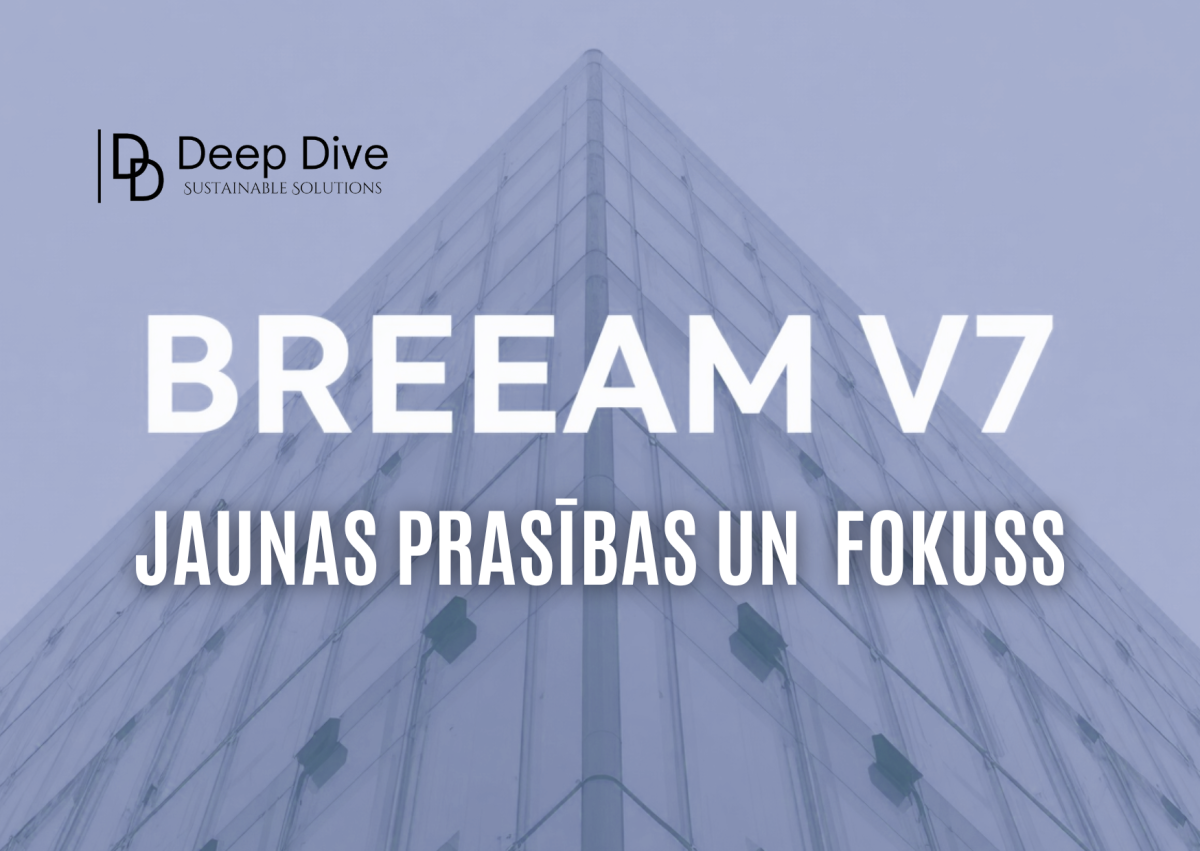 Deep Dive skaidrojums par galvenajām izmaiņām BREEAM New Construction V7 salīdzinājumā ar iepriekšējo versiju